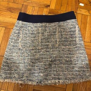 Jcrew Multicolored tweed mini skirt with front pockets, 6